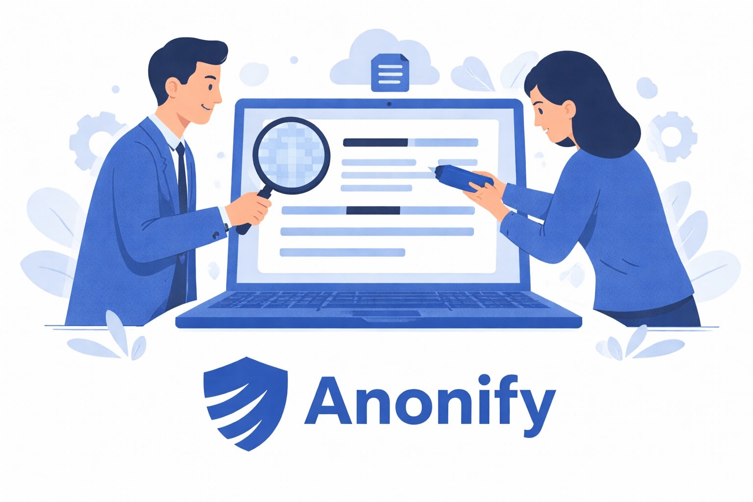 Team collaboration and document anonymization